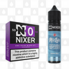 Bubble Blue by Mix Labs x Nixer E Liquid | 60ml Long Fill, Nicotine Type: Nicotine Free, Strength & Size: 00mg • 60ml • Inc VG/PG Shots (50/50)