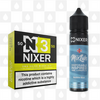 Bubble Blue by Mix Labs x Nixer E Liquid | 60ml Long Fill, Nicotine Type: Regular Nicotine, Strength & Size: 03mg • 60ml • Inc Shots (50/50)