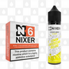 Lemon Cheesecake by Future Juice x Nixer E Liquid | 60ml Long Fill, Nicotine Type: Regular Nicotine, Strength & Size: 06mg • 60ml • Inc Shots (70/30)