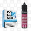 Lime Raspberry Cherry by Mix Labs x Nixer E Liquid | 60ml Long Fill, Nicotine Type: Nicotine Salt, Strength & Size: 05mg Ice Salt • 60ml • Inc Shots (50/50)