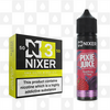 Raspberry & Plum by Pixie Juice x Nixer E Liquid | 60ml Long Fill, Nicotine Type: Regular Nicotine, Strength & Size: 03mg • 60ml • Inc Shots (50/50)