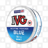 Blue by IVG | Nicotine Pouches, Strength & Size: 20 x 15mg Pouches