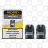 VooPoo Vinci PNP X Empty Replacement Pods, Pod Type: 2 x DTL Empty Pods
