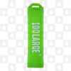 100 Large Silicone 18650 Battery Sleeve, Selected Colour: Green
