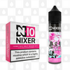 Blue Razz Ice by Naughty Juice x Nixer E Liquid | 60ml Long Fill, Nicotine Type: Nicotine Salt, Strength & Size: 10mg Salt • 60ml • Inc Shots (50/50)