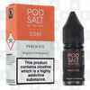 Peach Ice by Pod Salt E Liquid | 10ml Nic Salt, Strength & Size: 11mg • 10ml