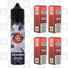 Blue Raspberry | Shake & Vape by Aisu E Liquid | 60ml Long Fill, Nicotine Type: Regular Nicotine, Strength & Size: 12mg • 60ml • Inc Shots (50/50)