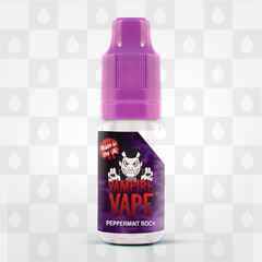 Peppermint Rock by Vampire Vape E Liquid | 10ml Bottles, Nicotine Strength: 0mg, Size: 10ml (1x10ml)