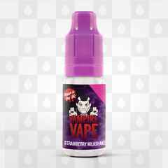 Strawberry Milkshake by Vampire Vape E Liquid | 10ml Bottles, Nicotine Strength: 6mg, Size: 10ml (1x10ml)