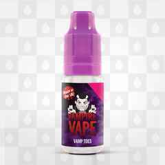 Vamp Toes by Vampire Vape E Liquid | 10ml Bottles, Nicotine Strength: 12mg, Size: 10ml (1x10ml)