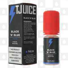 Black n Blue By T-Juice E Liquid | 10ml Bottles, Strength & Size: 18mg • 10ml • Out Of Date
