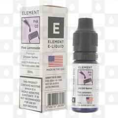 Pink Lemonade by Element E Liquid | 10ml Bottles, Nicotine Strength: 6mg, Size: 10ml (1x10ml)