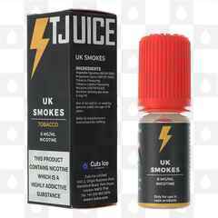 UK Smokes by T-Juice E Liquid | 10ml Bottles, Nicotine Strength: 18mg, Size: 10ml (1x10ml)