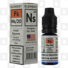Fresh Squeeze by Element NS20 E Liquid | 10ml Bottles, Nicotine Strength: NS 10mg, Size: 10ml (1x10ml)