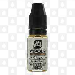 UK Cigarette by V4 V4POUR E Liquid | 10ml Bottles, Nicotine Strength: 0mg, Size: 10ml (1x10ml)