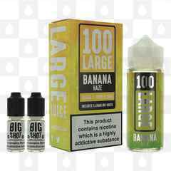 Banana Haze by 100 Large E Liquid | 100ml Short Fill