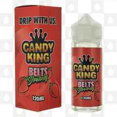 Belts Strawberry by Candy King E Liquid | 100ml Short Fill