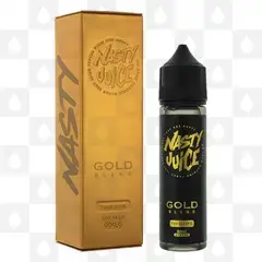 Gold Blend by Nasty Juice E Liquid | Tobacco Series | 50ml Short Fill