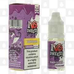 Blackcurrant Sweets 50/50 by IVG Sweets E Liquid | 10ml Bottles, Nicotine Strength: 3mg, Size: 10ml (1x10ml)