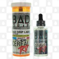 Cereal Trip by Bad Drip E Liquid | 50ml Short Fill, Strength & Size: 0mg • 50ml (60ml Bottle)