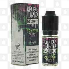Crystal Mist Nic Salt by Double Drip E Liquid | 10ml Bottles, Nicotine Strength: NS 20mg, Size: 10ml (1x10ml)