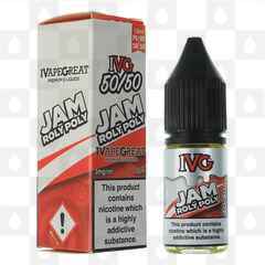 Jam Roly Poly 50/50 by IVG Desserts E Liquid | 10ml Bottles, Strength & Size: 03mg • 10ml • Out Of Date