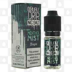 Menthol Mist Nic Salt by Double Drip E Liquid | 10ml Bottles, Nicotine Strength: NS 20mg, Size: 10ml (1x10ml)