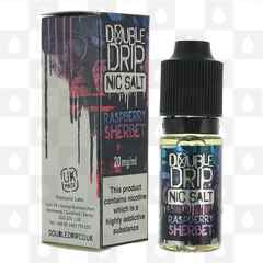 Raspberry Sherbet Nic Salt by Double Drip E Liquid | 10ml Bottles, Nicotine Strength: NS 20mg, Size: 10ml (1x10ml)