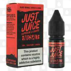 Blood Orange, Citrus & Guava Nic Salt by Just Juice E Liquid | 10ml Bottles, Nicotine Strength: NS 11mg, Size: 10ml (1x10ml)