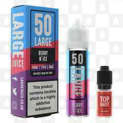 Berry N'Ice by 50 Large E Liquid | 50ml Short Fill