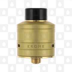 J-Well Krome RDA - Ex-Display - Open Box - As New, Selected Colour: Gold