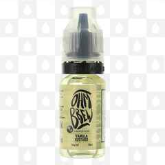 Vanilla Custard by Ohm Brew Nic Salt E Liquid | 10ml Bottles, Nicotine Strength: NS 18mg, Size: 10ml (1x10ml)