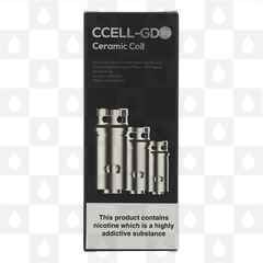 Vaporesso CCELL-GD Replacement Coils, Ohms: 5 x CCELL-GD SS Ceramic Coil 0.5 ohm (20-35W)