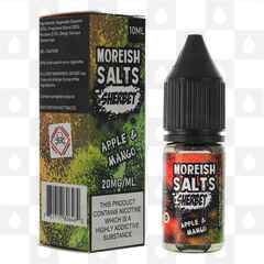 Apple & Mango | Sherbet by Moreish Salts E Liquid | 10ml Bottles, Nicotine Strength: NS 10mg, Size: 10ml (1x10ml)