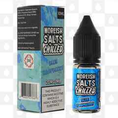 Blue Raspberry | Chilled by Moreish Salts E Liquid | 10ml Bottles, Nicotine Strength: NS 20mg, Size: 10ml (1x10ml)