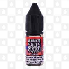 Cherry | Sherbet by Ultimate Salts E Liquid | 10ml Bottles, Nicotine Strength: NS 20mg, Size: 10ml (1x10ml)