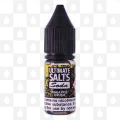 Pineapple Crush | Soda by Ultimate Salts E Liquid | 10ml Bottles, Nicotine Strength: NS 20mg, Size: 10ml (1x10ml)