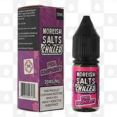 Pink Raspberry | Chilled by Moreish Salts E Liquid | 10ml Bottles, Nicotine Strength: NS 20mg, Size: 10ml (1x10ml)