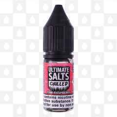 Pink Raspberry | Chilled by Ultimate Salts E Liquid | 10ml Bottles, Nicotine Strength: NS 20mg, Size: 10ml (1x10ml)