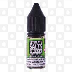Watermelon Apple | Chilled by Ultimate Salts E Liquid | 10ml Bottles, Nicotine Strength: NS 10mg, Size: 10ml (1x10ml)