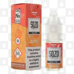 Blood Orange Nic Salt by SQZD Fruit Co E Liquid | 10ml Bottles, Nicotine Strength: 20mg - OOD, Size: 10ml (1x10ml)