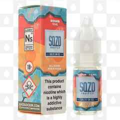 Blood Orange Salts On Ice by SQZD Fruit Co E Liquid | 10ml Bottles, Nicotine Strength: NS 20mg, Size: 10ml (1x10ml)