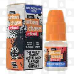 Blue Raspberry Slush by Urban Chase E Liquid | 10ml Bottles, Nicotine Strength: 6mg, Size: 10ml (1x10ml)