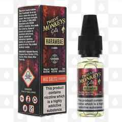 Harambae Nic Salt by Twelve Monkeys E Liquid | 10ml Bottles, Nicotine Strength: 20mg - Out Of Date, Size: 10ml (1x10ml)