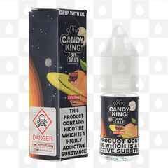 Peachy Rings | On Salt by Candy King E Liquid | 10ml Bottles, Strength & Size: 20mg • 10ml