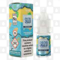 Tropical Punch Salts On Ice by SQZD Fruit Co E Liquid | 10ml Bottles, Nicotine Strength: NS 10mg, Size: 10ml (1x10ml)