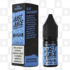 Blue Raspberry by 50/50 | Just Juice E Liquid | 10ml Bottles, Nicotine Strength: 3mg, Size: 10ml (1x10ml)