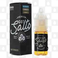 Butterbacco Nic Salt by Got Salts E Liquid | 10ml Bottles, Nicotine Strength: NS 10mg, Size: 10ml (1x10ml)