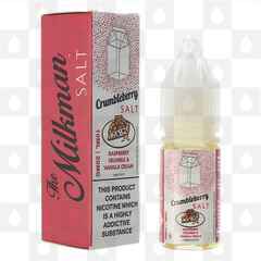 Crumbleberry Salt by The Milkman E Liquid | 10ml Bottles, Nicotine Strength: NS 20mg, Size: 10ml (1x10ml)