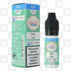 Mint Ice by Dinner Lady 50/50 E Liquid | 10ml Bottles, Strength & Size: 12mg • 10ml • Out Of Date
